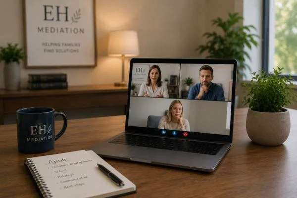 child access mediation Gosport online meeting.